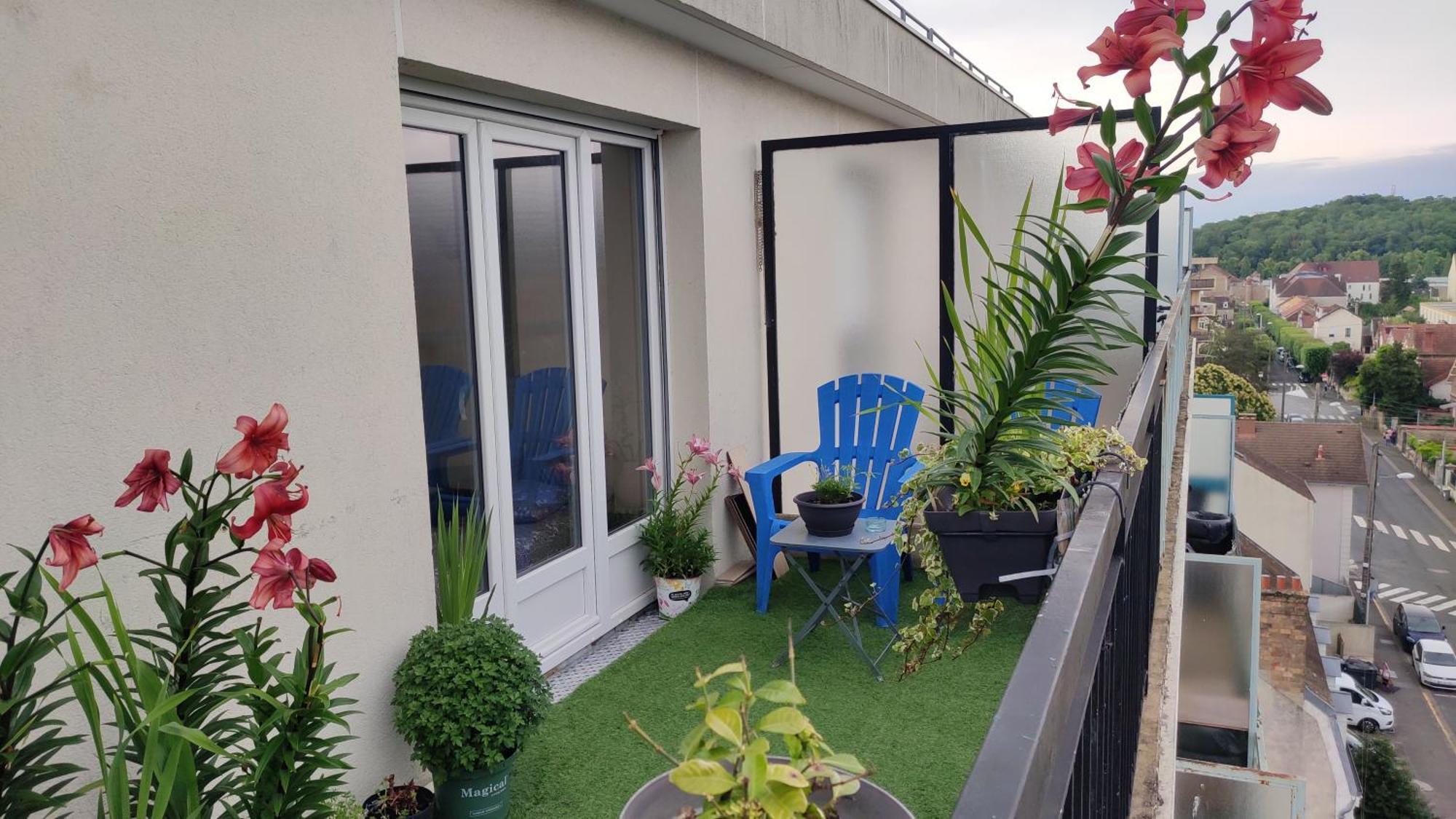 Appartement entier avec beau balcon - 5 minutes à pied de Melun Gare Extérieur photo